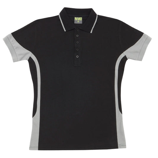 Mens Contrast Polo