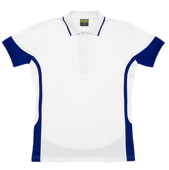 Mens Contrast Polo