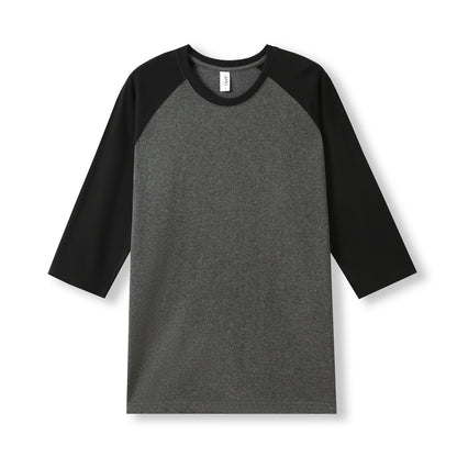 Unisex 3/4 Sleeve Raglan T-shirt