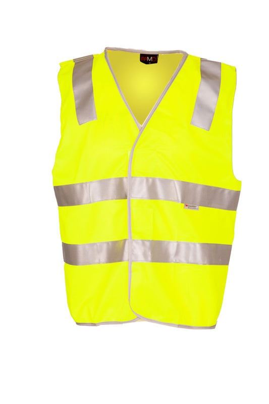 100% Polyeter Vest with 3M reflective tape